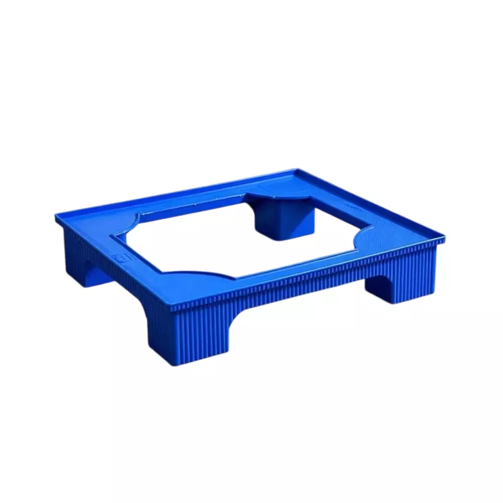 Swagath FS-01 Refrigerator & Washing Machine Stand 300 Kg Load Capacity Plastic Blue 12x60x57 cm Size for Home & Bathroom Use, FS-01-BL-1