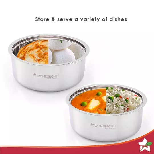 wonderchef-austin-750-ml-14-l-casserole-set-with-glass-lid-stainless-steel-chrome-63154756-4-pcs-set