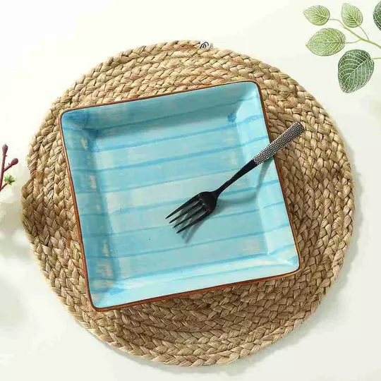 wonderchef-teramo-square-platter-2030x2030x36-cm-stoneware-blue-63154708-2-pcs-set