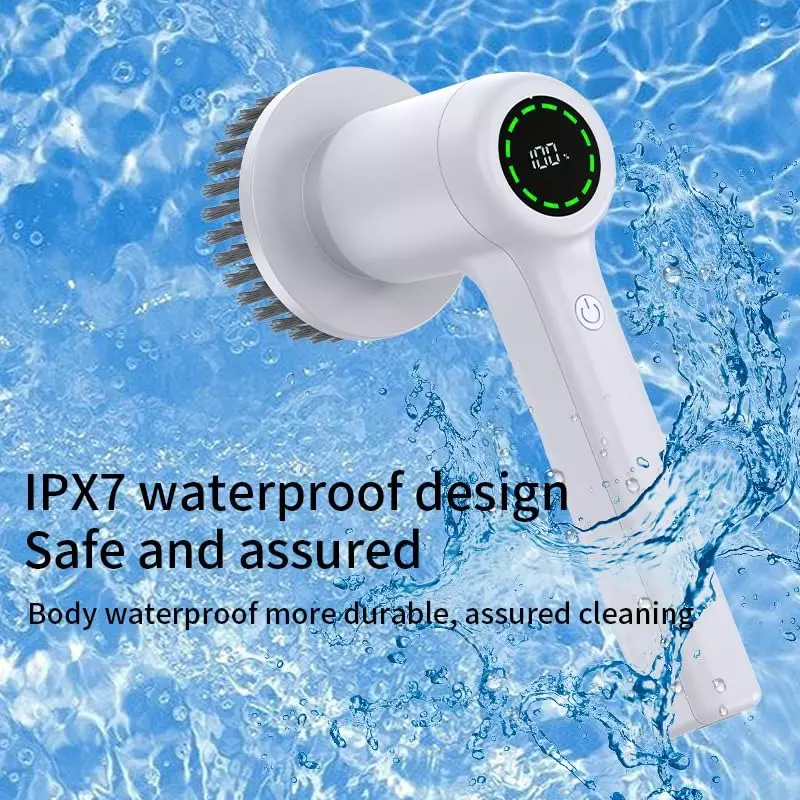 dmr-electric-cleaning-brush-white-color-plastic-body-for-car-detailing-removing-dirt-grime-dmr-eb-001