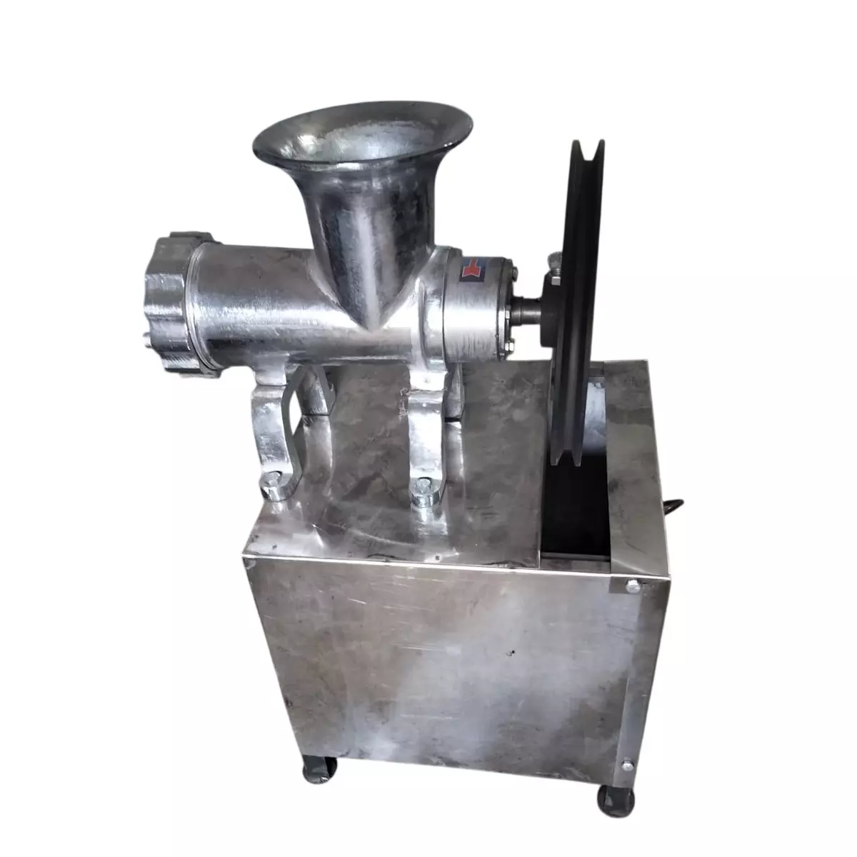 EXWELL Meat Mincer Stainless Steel with 1 HP Motor Capacity 150 Kg/h, No. 32