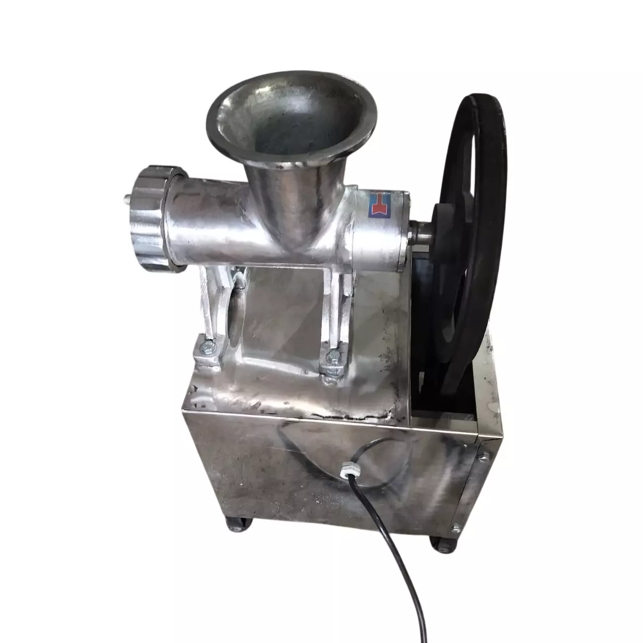 exwell-meat-mincer-stainless-steel-with-1-hp-motor-capacity-150-kgh-no-32