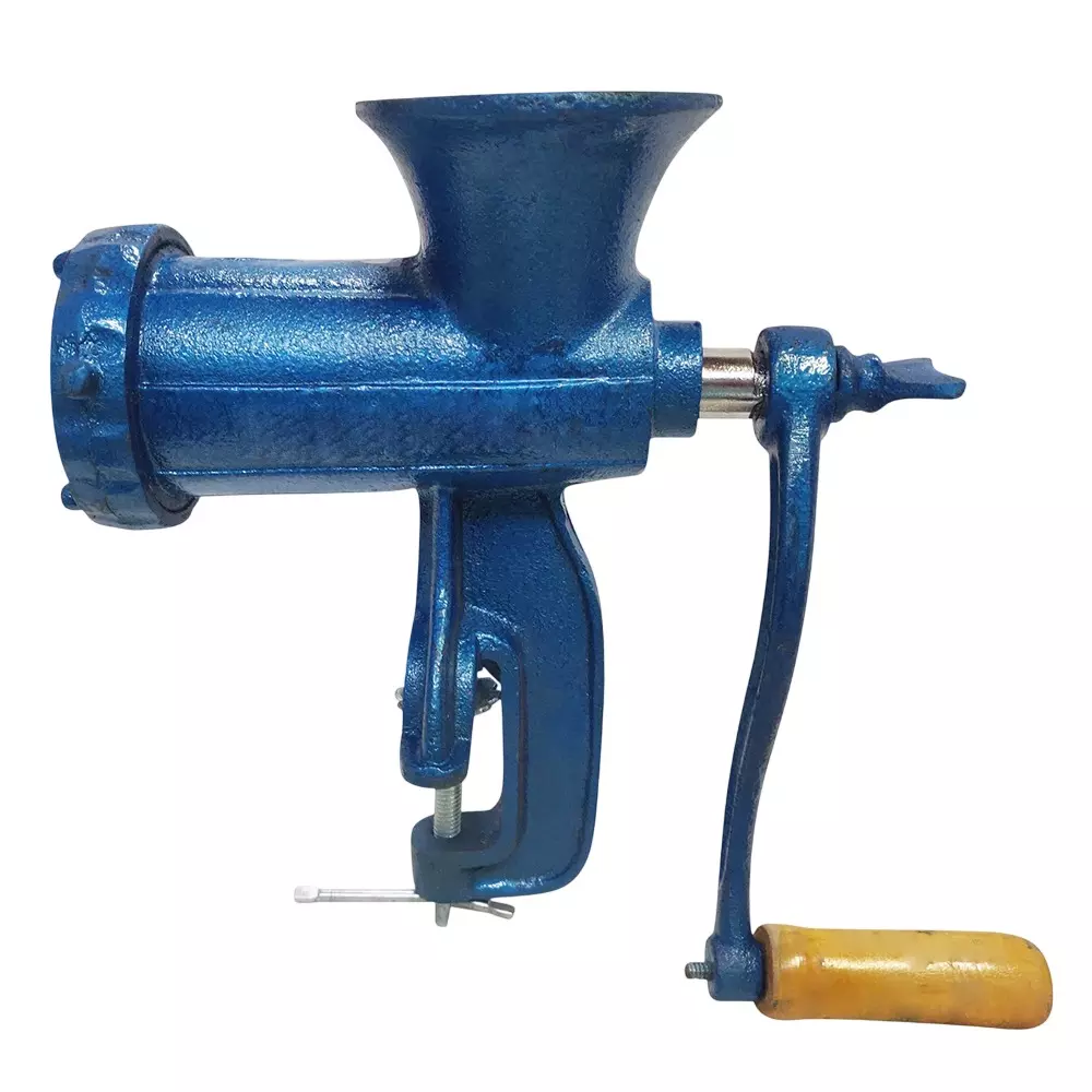 Vinayak Machines Meat Mincing Machine 5 Kg/Hour Capacity and Cast Iron Body, No. 10