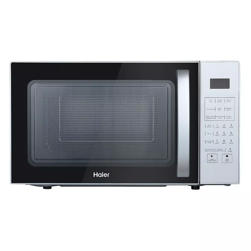 Haier 22 L Convection Microwave Oven 1200 W Silver, HIL2201CSSH