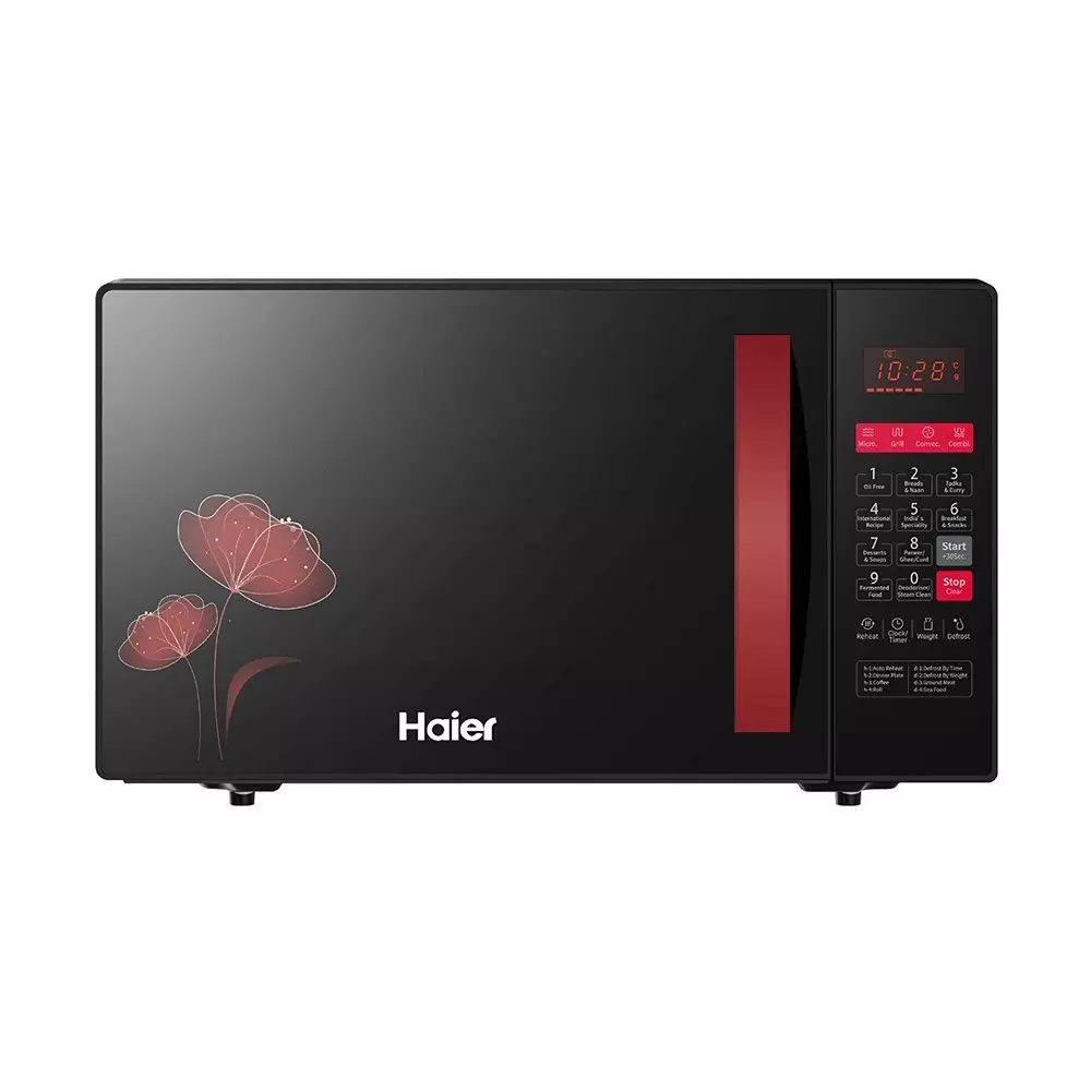 Haier 23 L Convection Microwave Oven Digital Display 1300 W Black, HIL2302CRSH