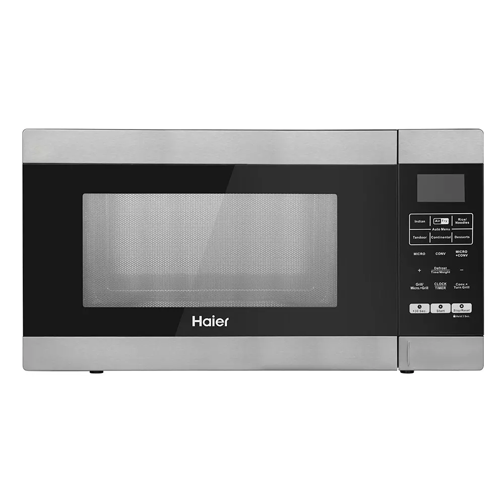 Haier 30 L Convection Microwave Oven with In-Built Air Fryer Function 2500 W Black, HIL3001ARSB