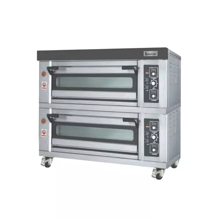 Butler Gas Two Deck Oven 170 W 6 Trays, GDO-2D-6T Italia