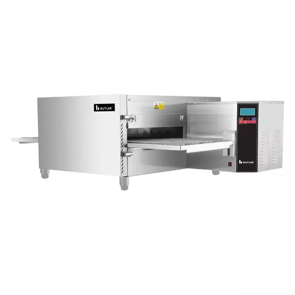 Butler Conveyorised Multipurpose Impingement Gas Oven 70 Pcs/hr Output with Side Window, Gusto 520G Premia