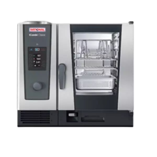 RATIONAL iCombi Classic Oven Stainless Steel 1-6 Bar 6 x 1/1 GN Capacity, ICC061