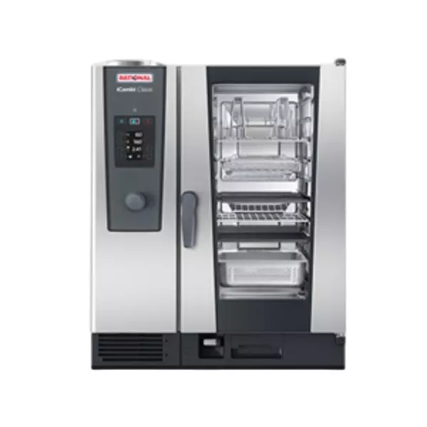 RATIONAL iCombi Classic Oven Stainless Steel 1-6 Bar 10 x 1/1 GN Capacity, ICC101
