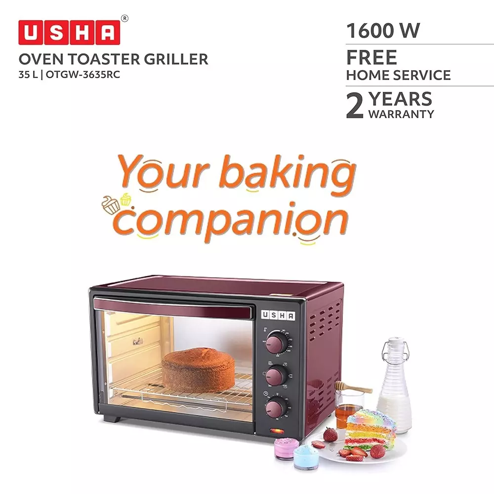 usha-oven-toaster-grill-otg-35-l-1600-w-wine-matte-black-otgw-3635-rc