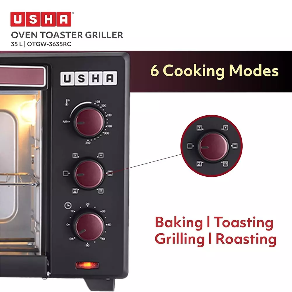usha-oven-toaster-grill-otg-35-l-1600-w-wine-matte-black-otgw-3635-rc