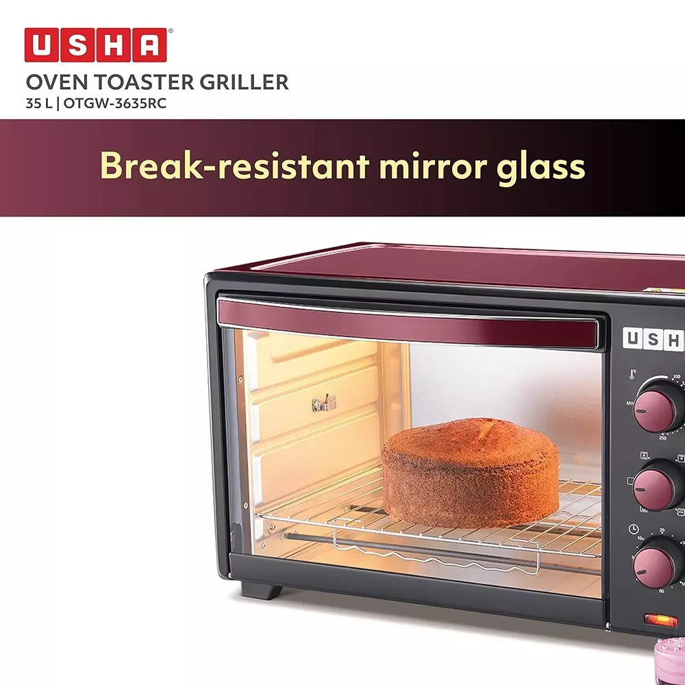 usha-oven-toaster-grill-otg-35-l-1600-w-wine-matte-black-otgw-3635-rc