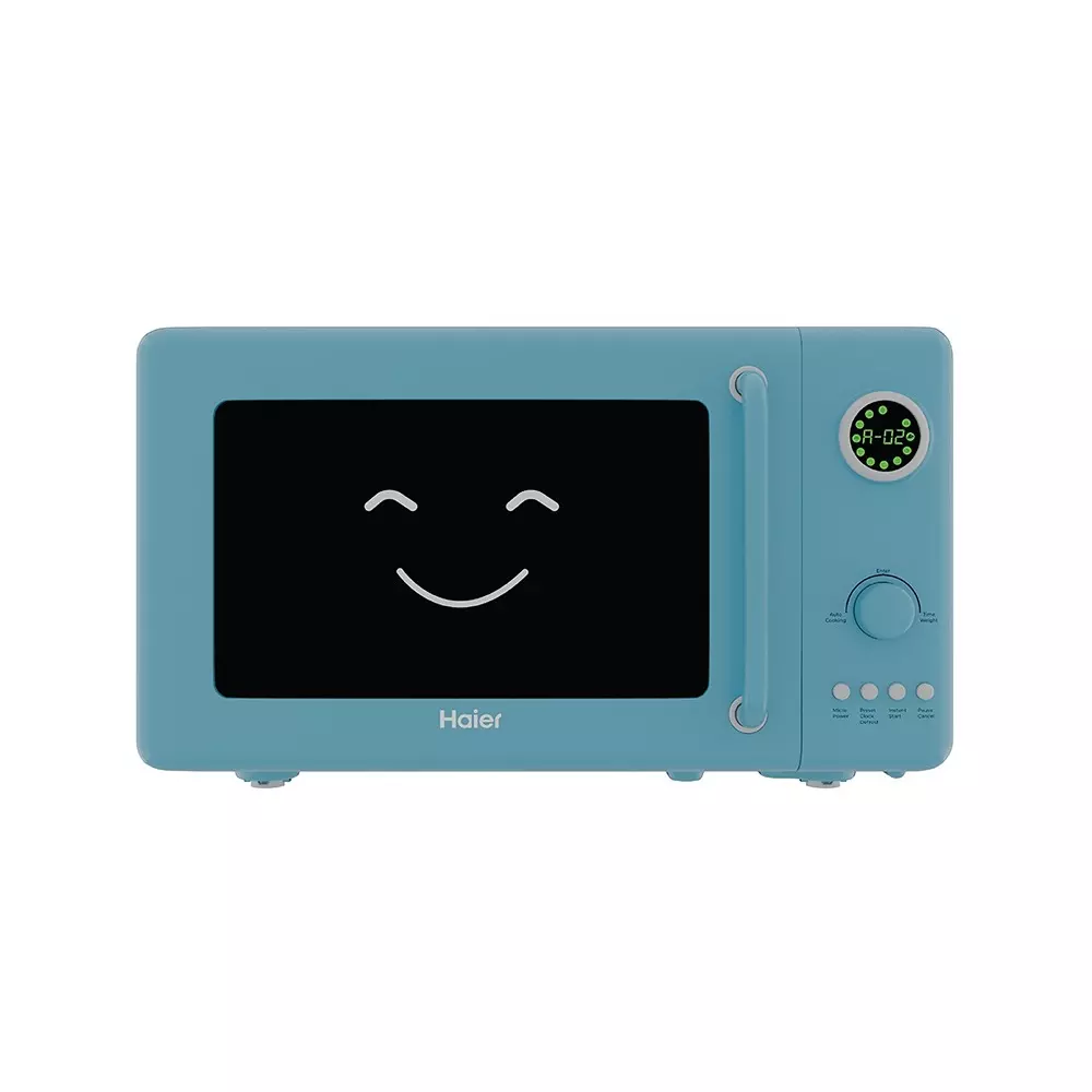 Haier 20 L Solo Microwave Oven Digital Display 700 W Blue, HIL20V1MBPD