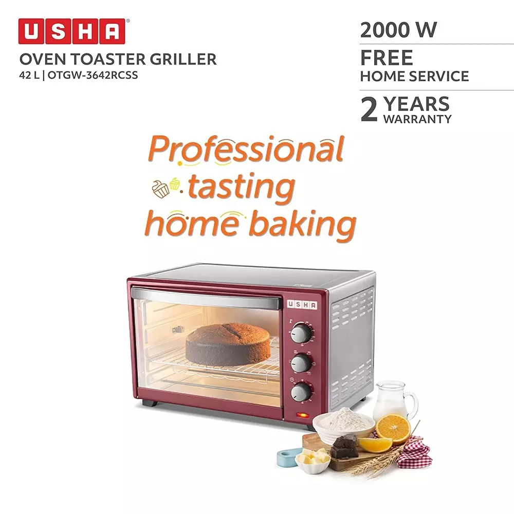 usha-oven-toaster-grill-otg-42-l-2000-w-stainless-steel-wine-otgw-3642-rcss