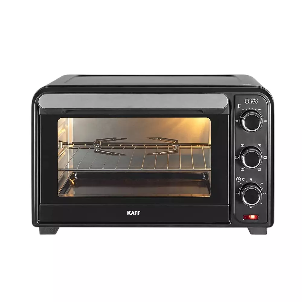 Kaff Oven Toaster Griller 30 L Capacity Black Color Stainless Steel Material, OLOT30