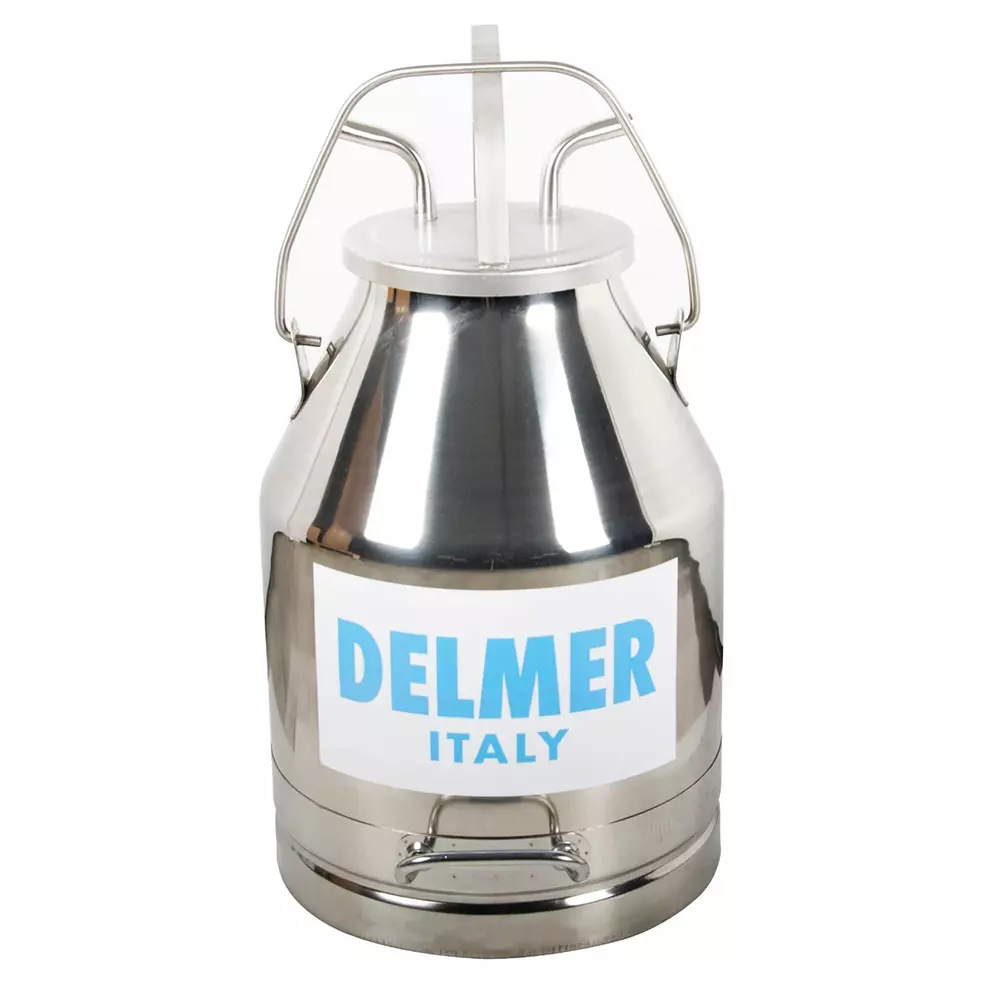 DELMER Milking Bucket Set 25 L Bucket Volume (Includes Tubes, Pulsator, Cluster Set)