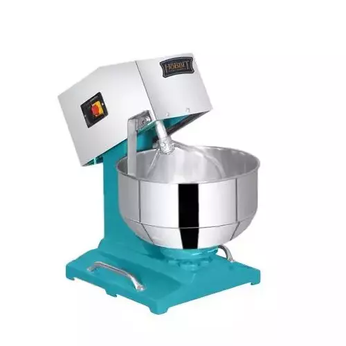 Hefikt Food Machinery Flour (Dough) Kneading Machine Mild Steel & Stainless Steel Material 1.5 HP Power 20 Kg Capacity 10-15 Minute Time