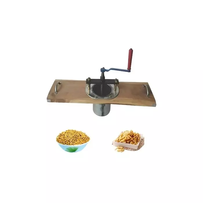 vinayak-machines-sev-machine-with-jali-125-kg-stainless-steel-wood-hand-operated-for-commercial-kitchens-restaurants-food-stalls