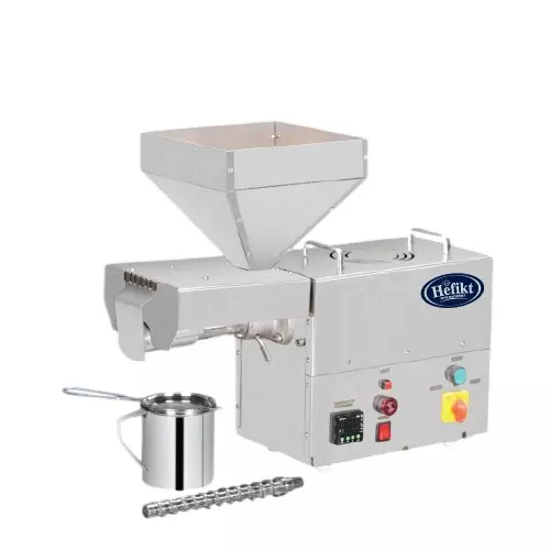 Hefikt Food Machinery Oil Making Machine 20-50 Kg Capacity 1.14 HP Power Stainless Steel Material