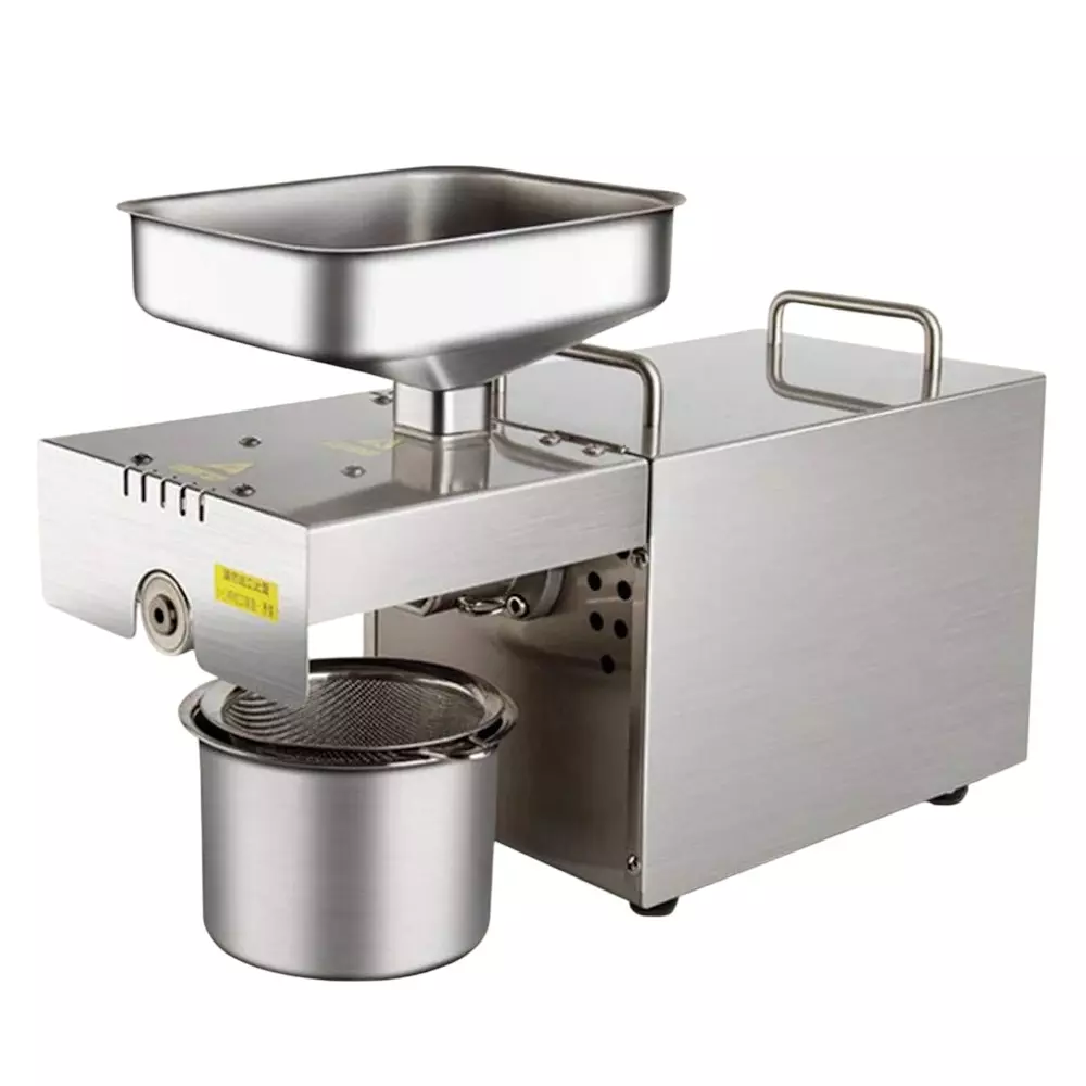 Rawat Impex Stainless Steel Cold Oil Extraction Machine 220 V Capacity 5 Kg