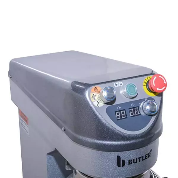 Butler Planetary Mixer with Stepless 10 Speed Control 1.5 kW 30 L, PM-30 Premia