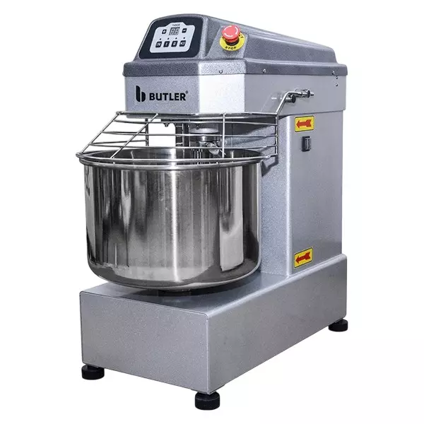 Butler Spiral Mixer 21 L Bowl Volume 900 W Power with 3 Speeds Timer & Inverter Technology, SM 20T Premia