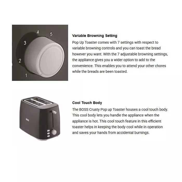 boss-2-slice-crusty-pop-up-toaster-black-color-cool-touch-body-and-800-w-power-rating-b526