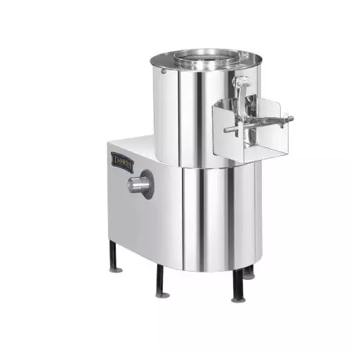 Vinayak Machines Potato Peeler Machine Silver Stainless Steel 1 HP 1440 Rpm 15 Kg/hrs Capacity