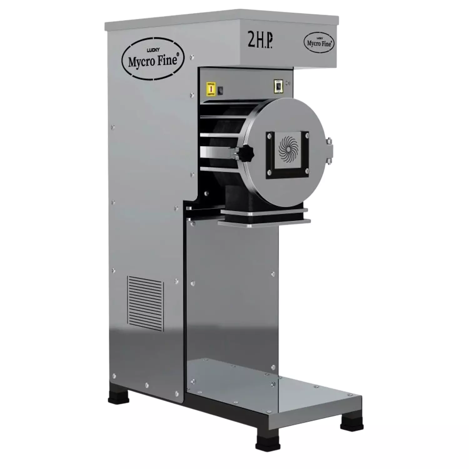 EXWELL 2 in 1 Pulverizer Machine Fully Stainless Steel 3 HP Power Capacity 20 - 25 Kg P/hr