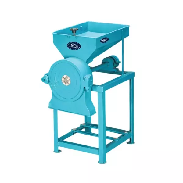 Hefikt Food Machinery Pulverizer Machine 8 x 4 Inch Chamber Size Mild Steel Material, 8 Inch MS