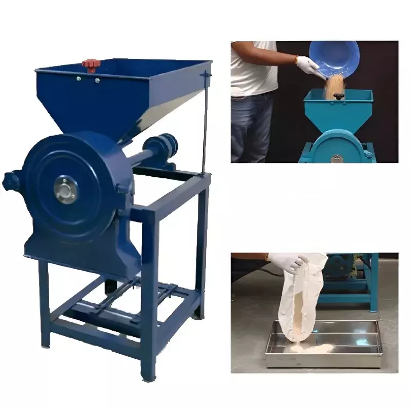 Vinayak Machines Flour Mill Pulverizer & Masala Grinder Machine without Motor 20.32 cm Mild Steel 25-40 Kg/hrs Capacity