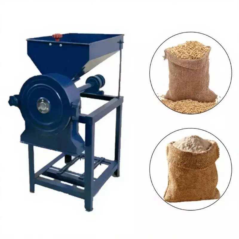 Vinayak Machines Flour Mill Pulverizer & Masala Grinder Machine without Motor 20.32 cm Mild Steel 25-40 Kg/hrs Capacity