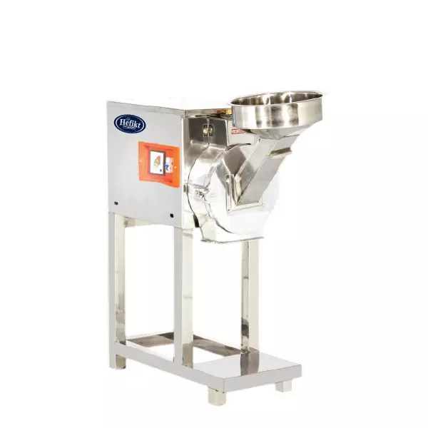 Hefikt Food Machinery 2 In 1 Pulverizer Machine 18-20 Kg Capacity 10 x 5 Inch Chamber Size Stainless Steel Material, 3 HP REGULAR