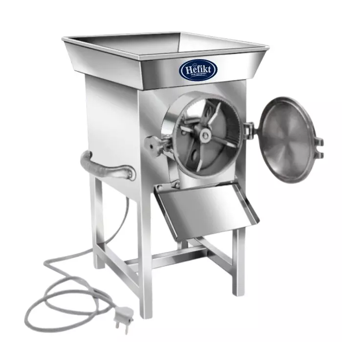 Hefikt Food Machinery Gravy Making Machine 7 x 3 Inch Chamber Size 35-40 Kg Capacity Stainless Steel Material, 2 HP Reg. Gravy