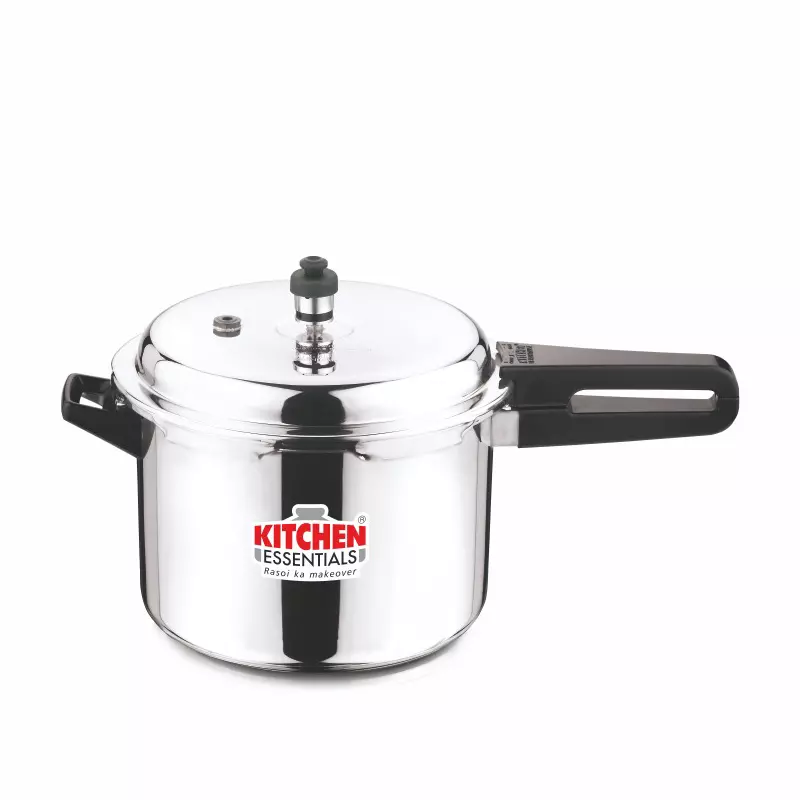 Kitchen Essentials Pressure Cooker Eazy Kook Series 9 L Capacity Outer Lid Type Food Grade Stainless Steel Material Silver Color, FG000064