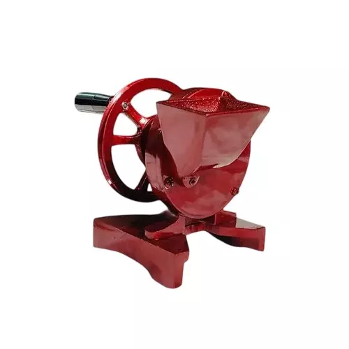 Vinayak Machines Manually Operated Dry Fruit Slicer Machine Cast Iron Body and Powder Coated Finish, VNM021