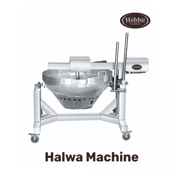 hobbit-kitchen-equipment-5-feet-halwa-machine-bowl-capacity-70-80-kg-stainless-steel-suitable-for-commercial-kitchens
