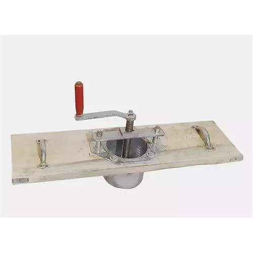 vinayak-machines-manually-operated-sev-farsan-machine-stainless-steel-wood-body-for-making-namkeen-vnm020