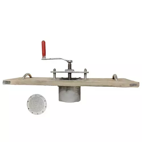 vinayak-machines-manually-operated-sev-farsan-machine-stainless-steel-wood-body-for-making-namkeen-vnm020