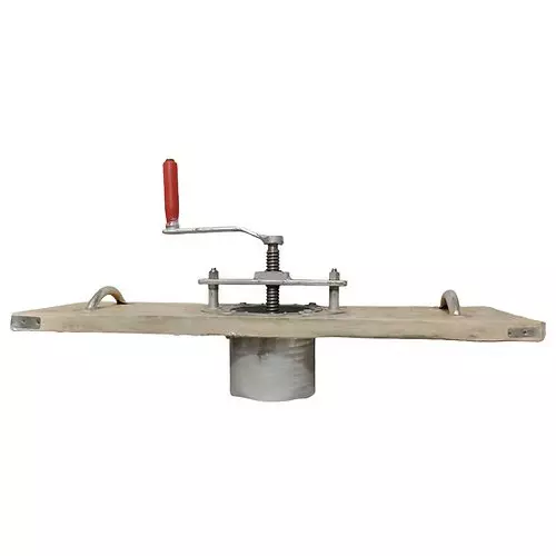 vinayak-machines-manually-operated-sev-farsan-machine-stainless-steel-wood-body-for-making-namkeen-vnm020