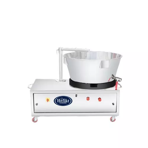 Hefikt Food Machinery Milk Mawa (Khoya) Machine 120 L Capacity  Stainless Steel Material, Tilting