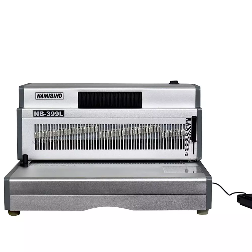 Namibind Spiral Binding Machine NB-399L with 20-22 Sheets (70gsm) Punching Capacity