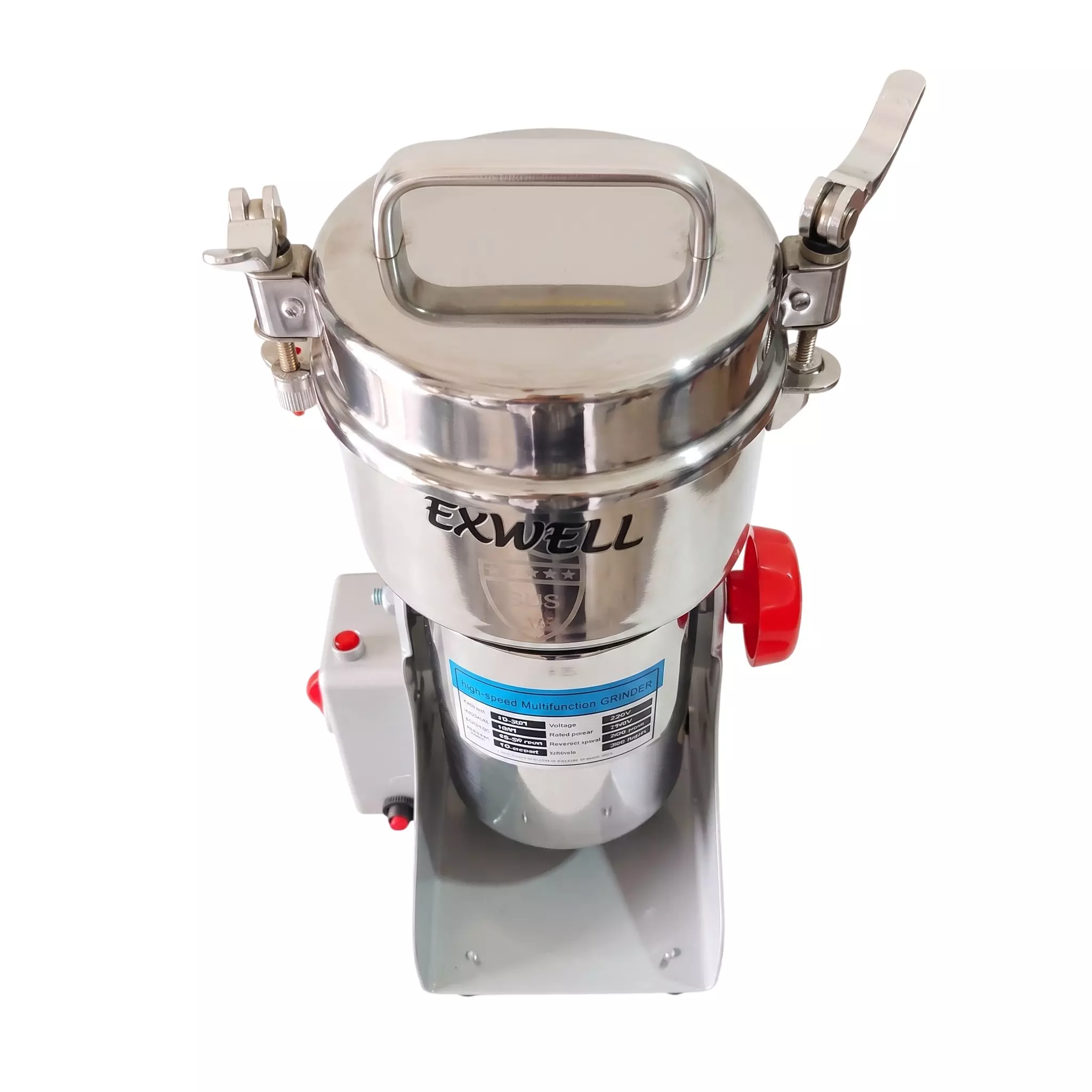EXWELL Instant Masala Grinder Electric Stainless Steel 300 g Capacity, MG-300