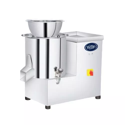 Hefikt Food Machinery Vegetable Chopping Machine 100-125 Kg/Hour Capacity 1 HP Power Stainless Steel Material