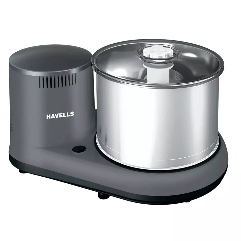 Havells Alai Plus 150 W Wet Grinder 2 L Grey, GHFWGCXE015