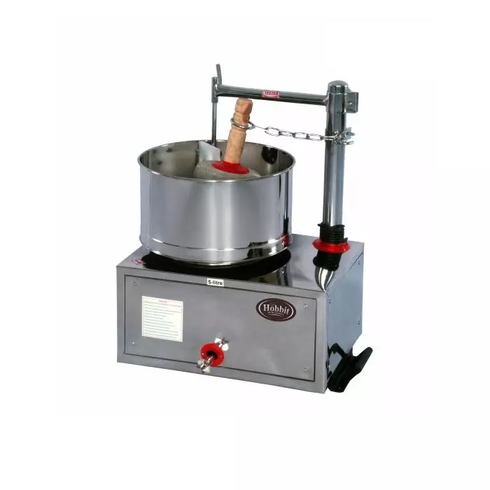 Hobbit Kitchen Equipment Wet Grinder Regular 0.25 HP Power Stainless Steel Material 24 x 17 x 32 Inch Size Suitable for Commercial Kitchens