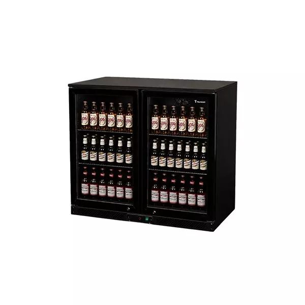 trufrost-220-l-total-capacity-double-door-back-bar-with-elegant-black-interiors-280-w-input-power-and-2c-to-8c-temperature-range-bbb-200