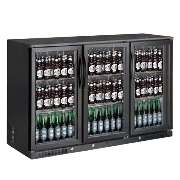 Trufrost Three Door Bar Refrigerator 300 L Capacity 2 Shelves R134a Refrigerant, BB 300 Premia