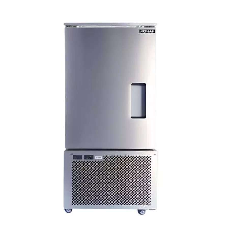 Stellar Single Door Blast Freezer 20 Tray Capacity 100 Kg Chilling Capacity 1200 x 1050 x 2050 mm Size, BC 100